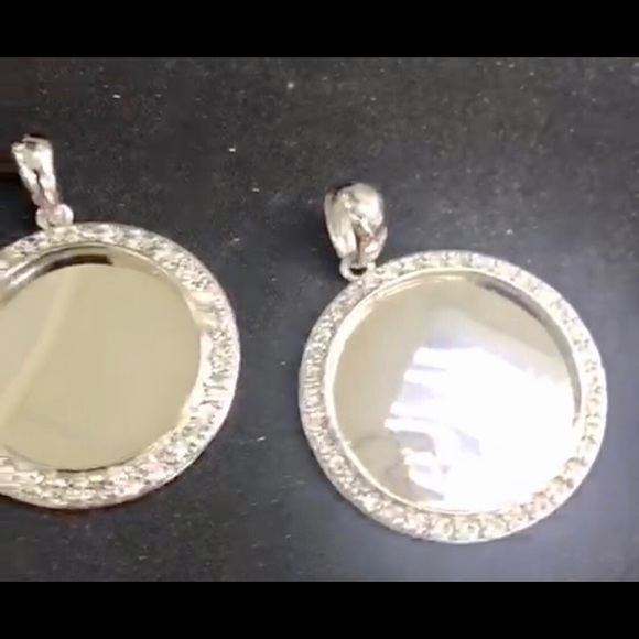 Certified Natural Real Diamond Memory Pendant SALE - Picture 4 of 5